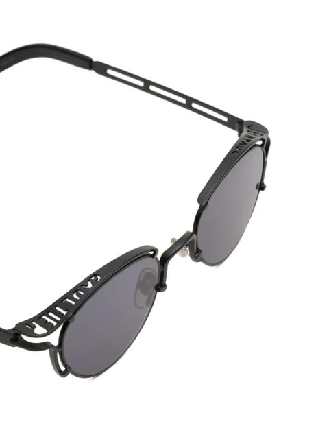 Jean Paul Gaultier pilot-frame sunglasses - Black