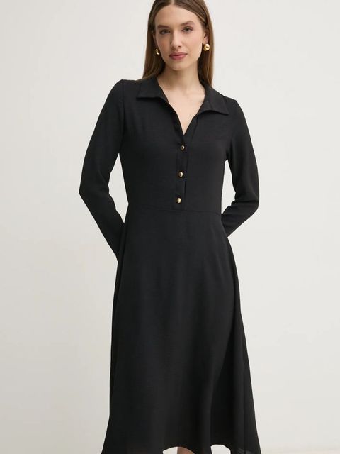 Morgan sukienka RDINAR kolor czarny mini rozkloszowana RDINAR - zdjęcie produktu nr 1