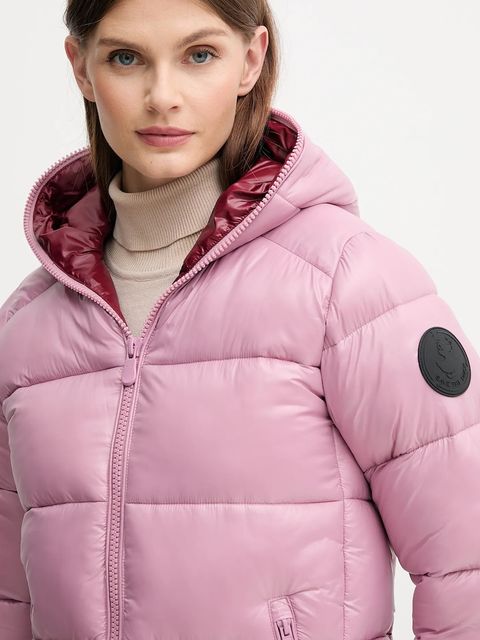 Save The Duck kurtka LOIS kolor różowy zimowa D38090W.LOVE21