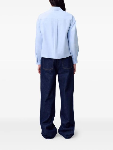 Claudie Pierlot button-detail shirt - Blue