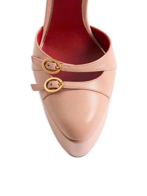 Valentino Garavani 145mm Crasher buckle-strap platform pumps - Pink - zdjęcie produktu nr 2