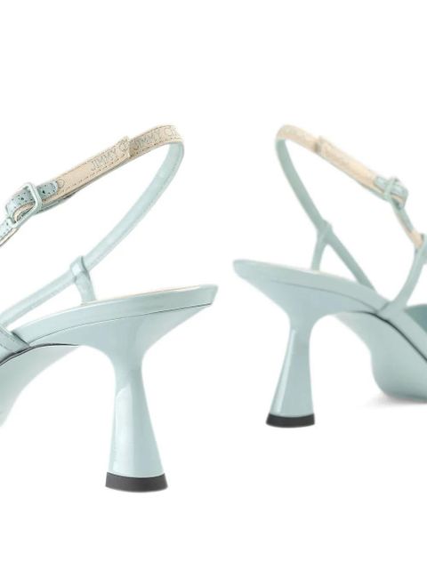 Jimmy Choo slingback leather pumps - Blue
