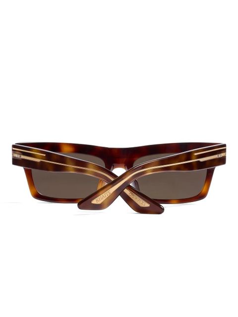 KHAITE x Oliver Peoples 1985C rectangle sunglasses - Brown - zdjęcie produktu nr 2