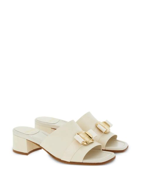 Ferragamo 40mm Vara sandals - White - zdjęcie produktu nr 2