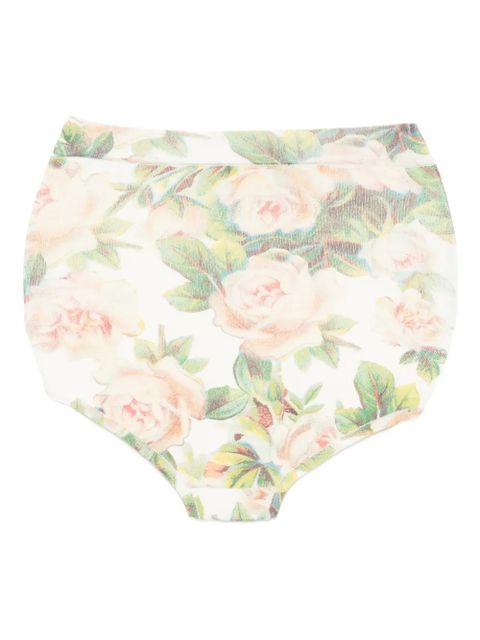 Simone Rocha floral-print brief - Multicolour - zdjęcie produktu nr 2