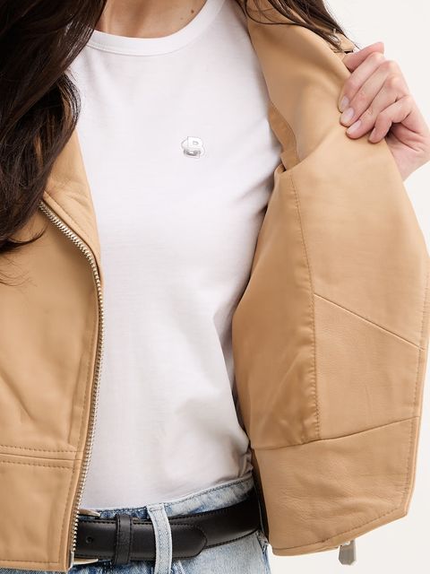 Pinko kurtka skórzana