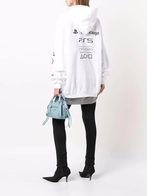 Balenciaga PS5 hoodie - White