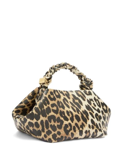GANNI x Disney leopard-print tote bag - Brown