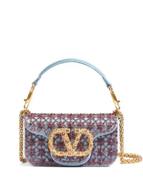 Valentino Garavani small Locò shoulder bag - Blue - zdjęcie produktu nr 1