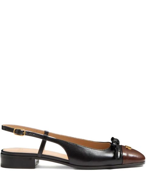 Valentino Garavani 25mm Valet du Roi slingback ballet flats - Black - zdjęcie produktu nr 1