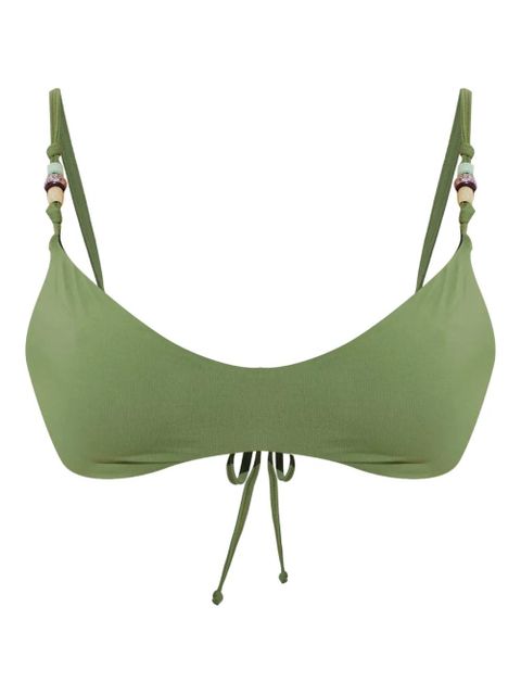 Bond-eye Mika beaded reversible bikini top - Black - zdjęcie produktu nr 1