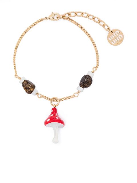 Miu Miu Mushroom bracelet - Gold - zdjęcie produktu nr 1