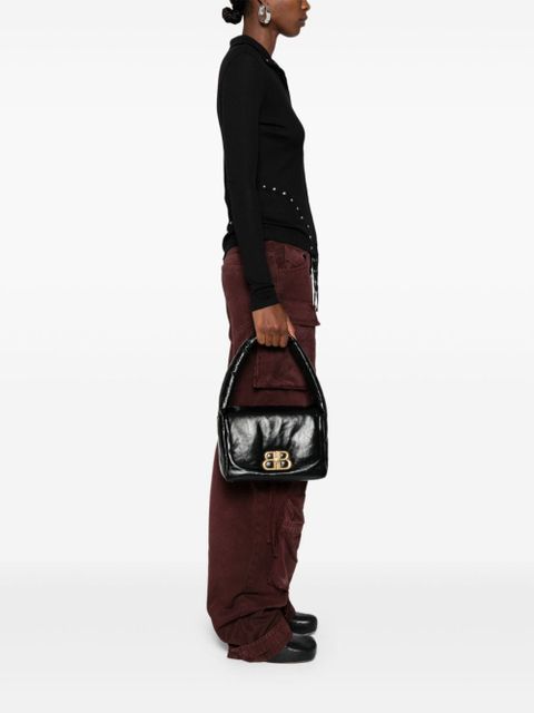 Balenciaga small Monaco shoulder bag - Black - zdjęcie produktu nr 2