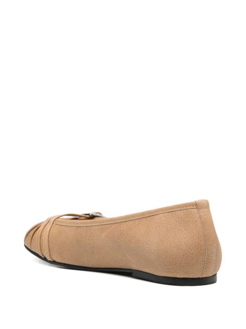 ALOHAS Cendana Vintage leather ballet flats - Neutrals