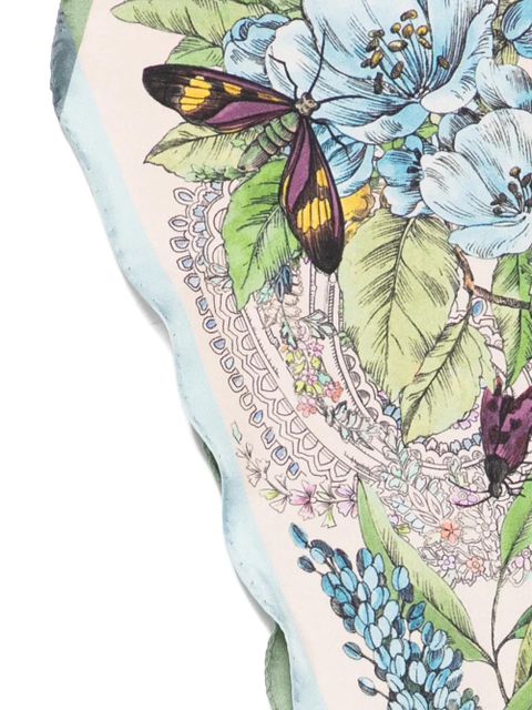 ETRO Rombetto floral scarf - Neutrals