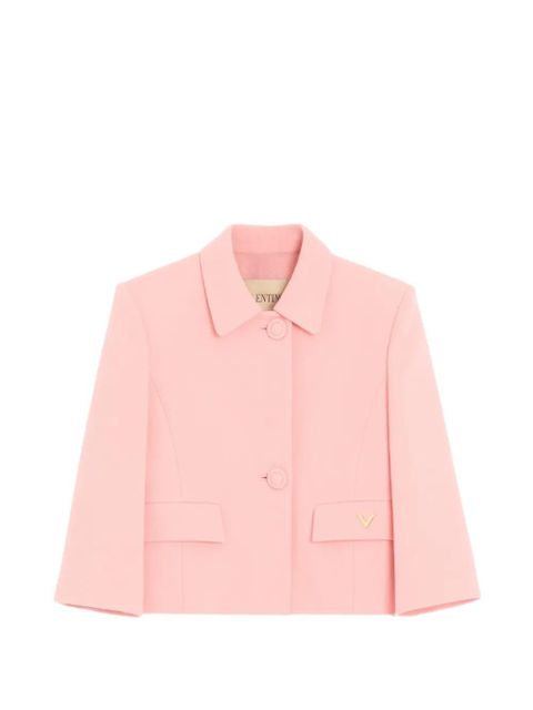 Valentino Garavani wool crepe jacket - Pink - zdjęcie produktu nr 1
