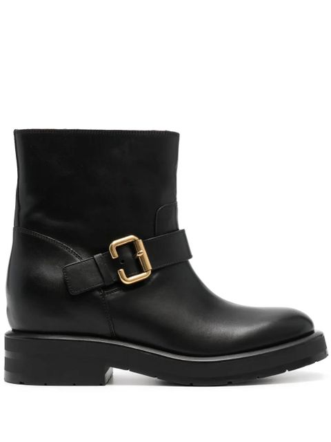 Chloé leather boots - Black - zdjęcie produktu nr 1