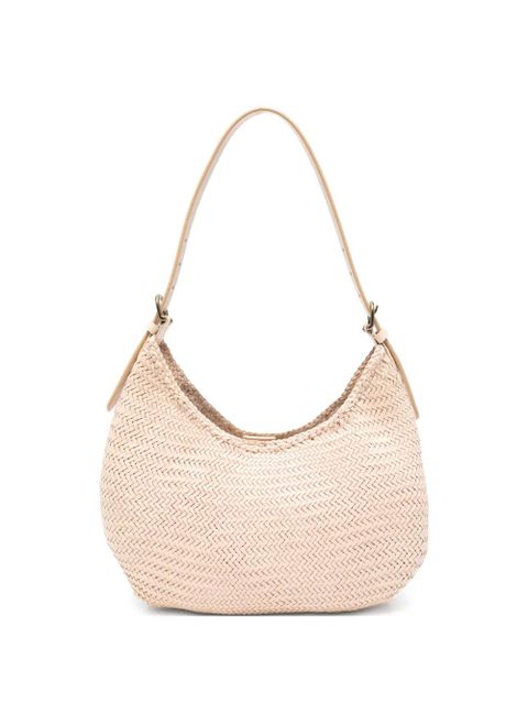 DRAGON DIFFUSION Luna Mezza handwoven shoulder bag - Pink - zdjęcie produktu nr 1