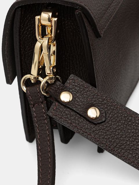 Answear.LAB torebka skórzana kolor brązowy - zdjęcie produktu nr 2