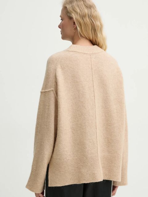 Day Birger et Mikkelsen sweter wełniany Josie damski kolor beżowy DAY65243702 - zdjęcie produktu nr 2