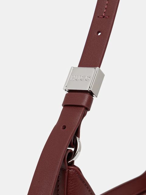 HUGO torebka kolor bordowy 50552205