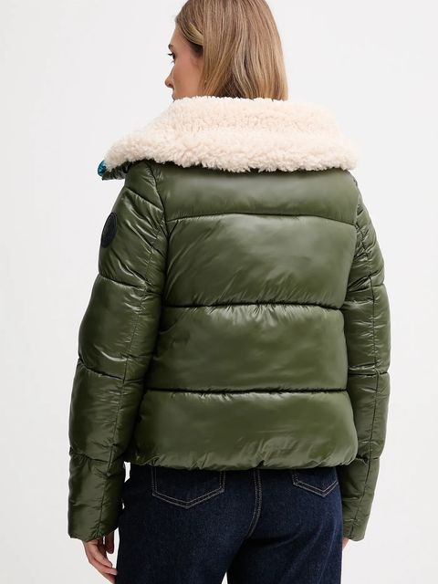 Save The Duck kurtka MOMA kolor zielony zimowa D30974W.LOVE21 - zdjęcie produktu nr 2