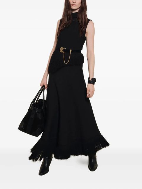 Johanna Ortiz Momentum fringed dress - Black - zdjęcie produktu nr 1