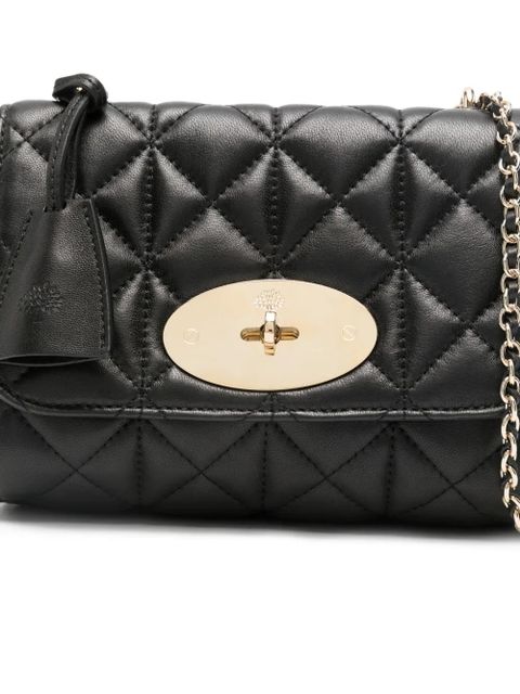 Mulberry Lily quilted shoulder bag - Black - zdjęcie produktu nr 2