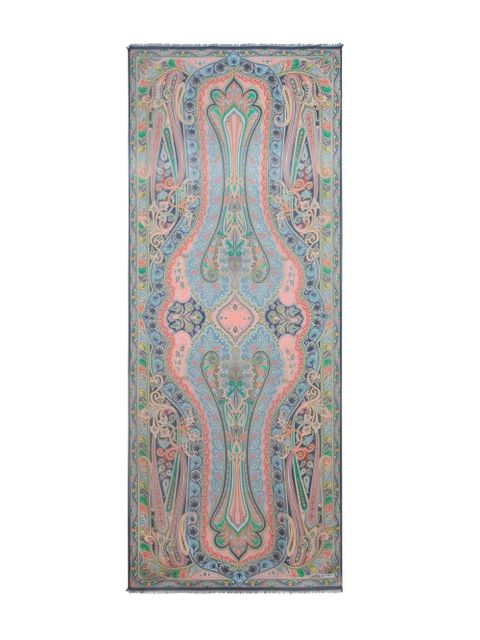ETRO silk scarf - Blue
