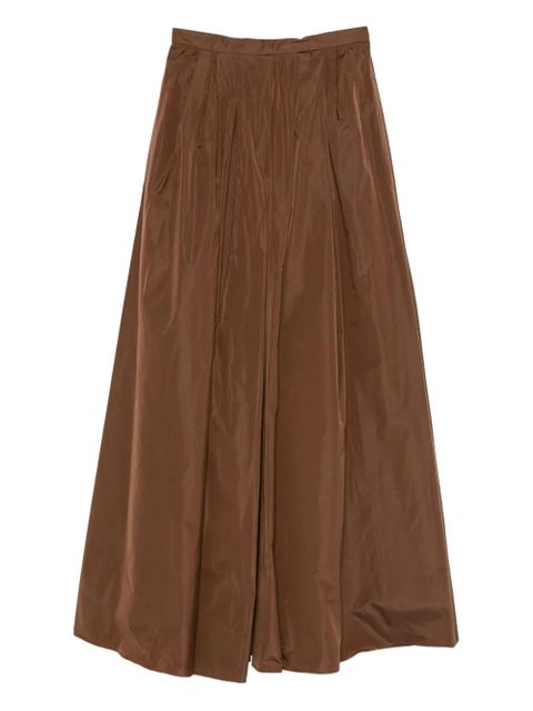 Max Mara pleated maxi skirt - Brown - zdjęcie produktu nr 1