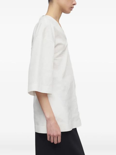 The Row Elna blouse - Neutrals