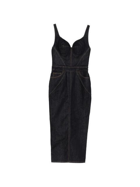 Givenchy pocket denim midi dress - Blue - zdjęcie produktu nr 1
