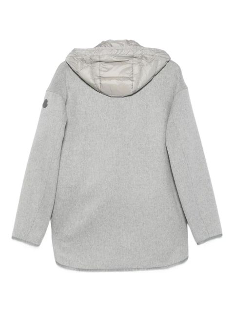 Moncler hooded patch-pocket jacket - Grey - zdjęcie produktu nr 2