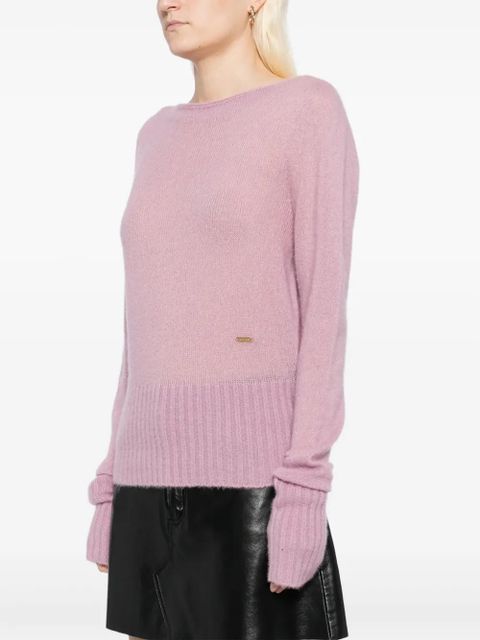 TOM FORD boat-neck sweater - Pink