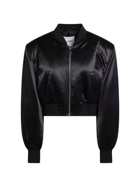 The Attico zip bomber jacket - Black - zdjęcie produktu nr 1