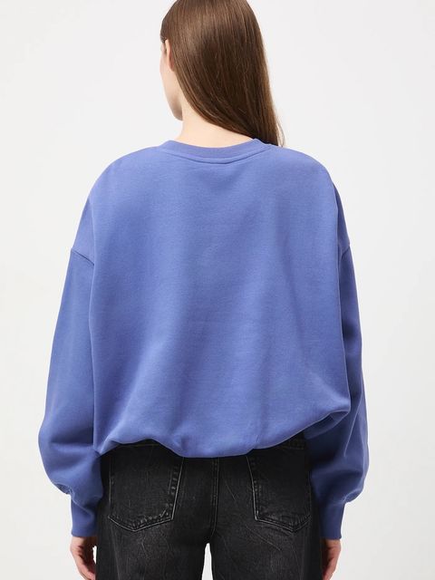 Medicine bluza damska kolor niebieski gładka