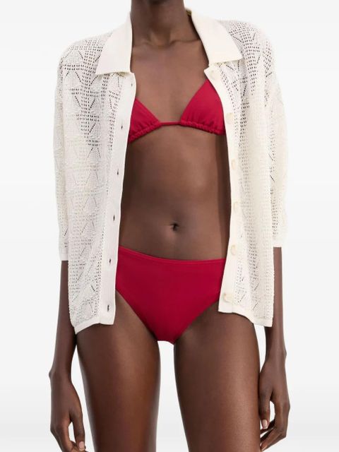 LouLou de Saison triangle-shape bikini top - Red - zdjęcie produktu nr 2
