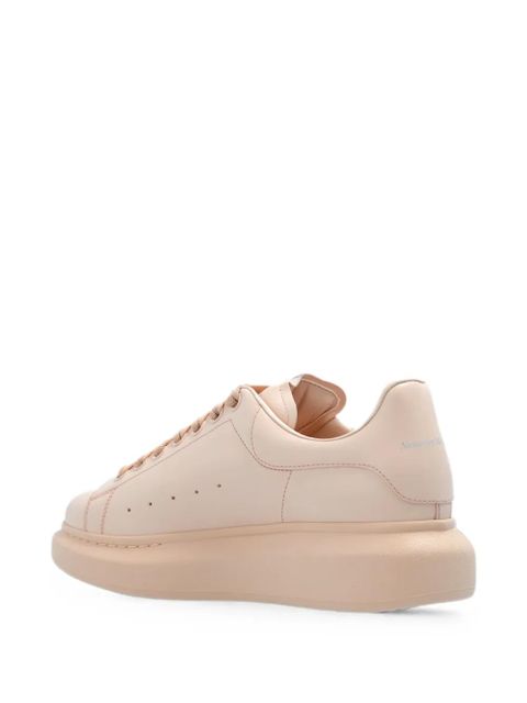 Alexander McQueen Oversized tonal leather sneakers - Neutrals
