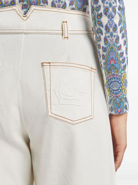 ETRO wide-leg jeans - White