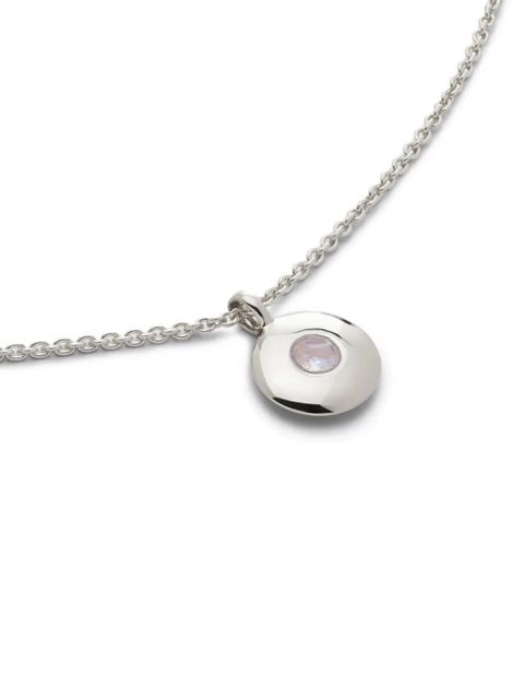 Monica Vinader June birthstone necklace - Silver - zdjęcie produktu nr 2