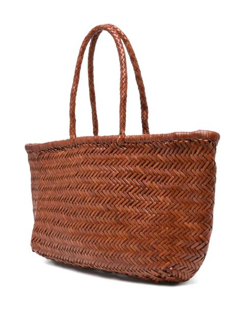 DRAGON DIFFUSION triple jump big tote bag - Brown