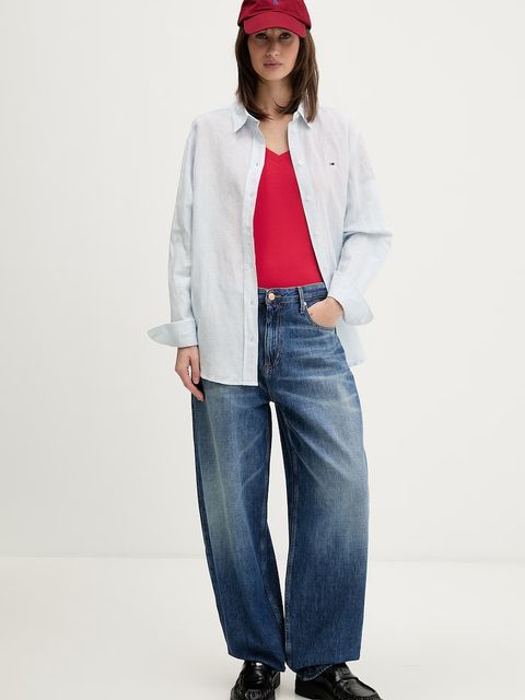 Tommy Jeans T-shirt damski bawełniany - zdjęcie produktu nr 1
