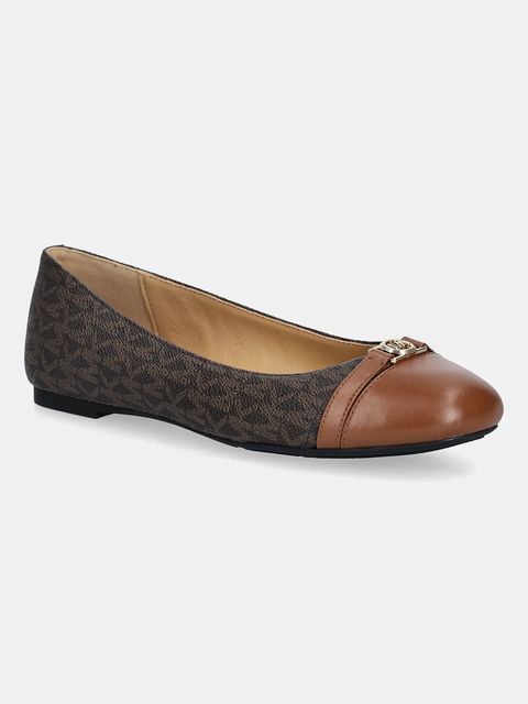 MICHAEL Michael Kors baleriny Mandy Flat kolor brązowy 40F5MAFP1L.200 - zdjęcie produktu nr 1