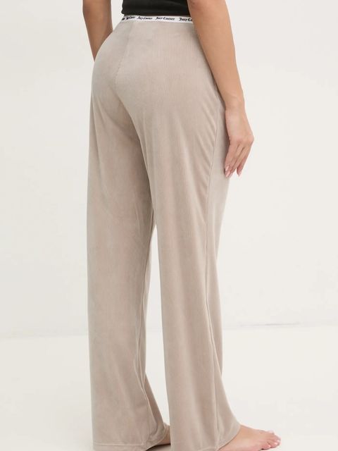 Juicy Couture spodnie piżamowe VICKY RIB FLARE PANT