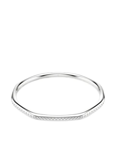 Swarovski octagonal crystal bracelet - Silver - zdjęcie produktu nr 1