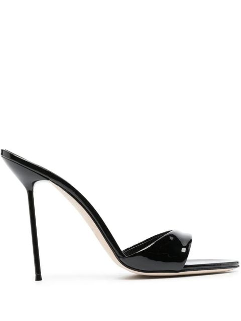 Paris Texas 105mm Lidia patent-leather sandals - Black - zdjęcie produktu nr 1