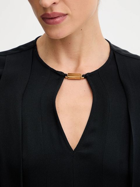 Marciano by Guess bluzka ANITA damska kolor czarny gładka 5YGH14 7356A