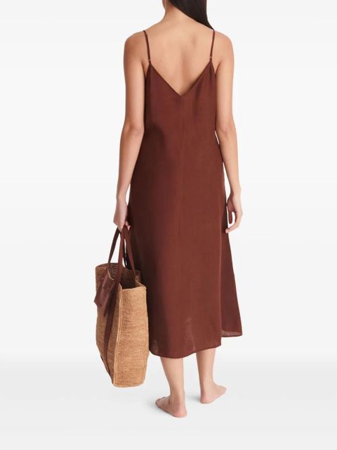 ERES Snob midi dress - Brown