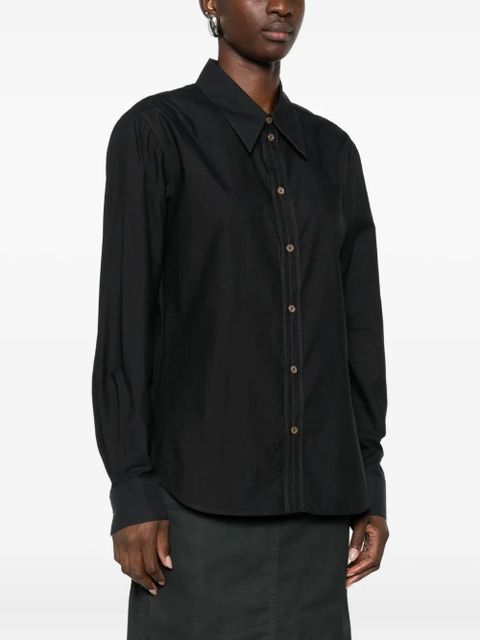 LEMAIRE long-sleeve shirt - Black - zdjęcie produktu nr 2