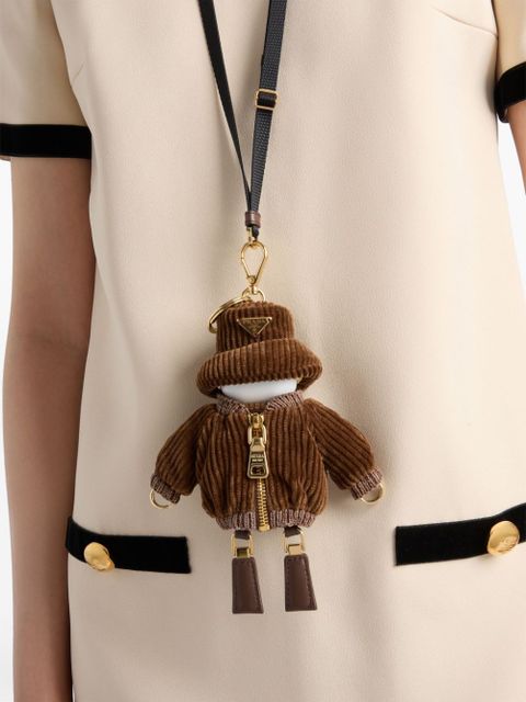 Prada Sablè mini dress - Neutrals